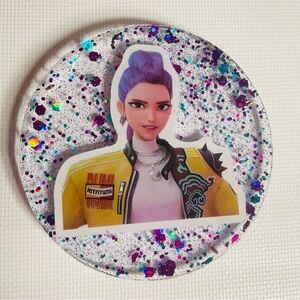 Hand Crafted Resin Kpop Demon Hunters Rumi Magnet